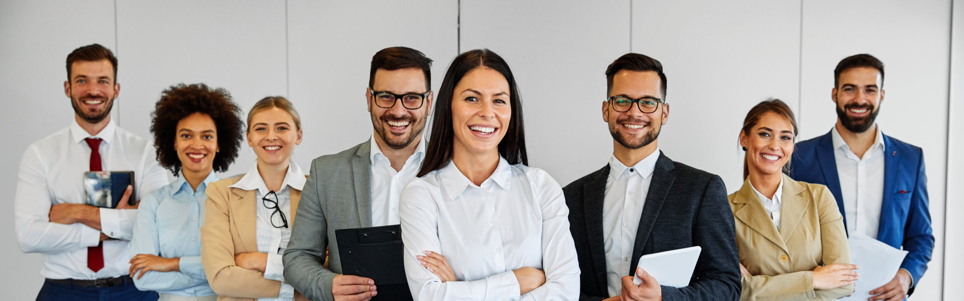 group of psychiatrist smiling